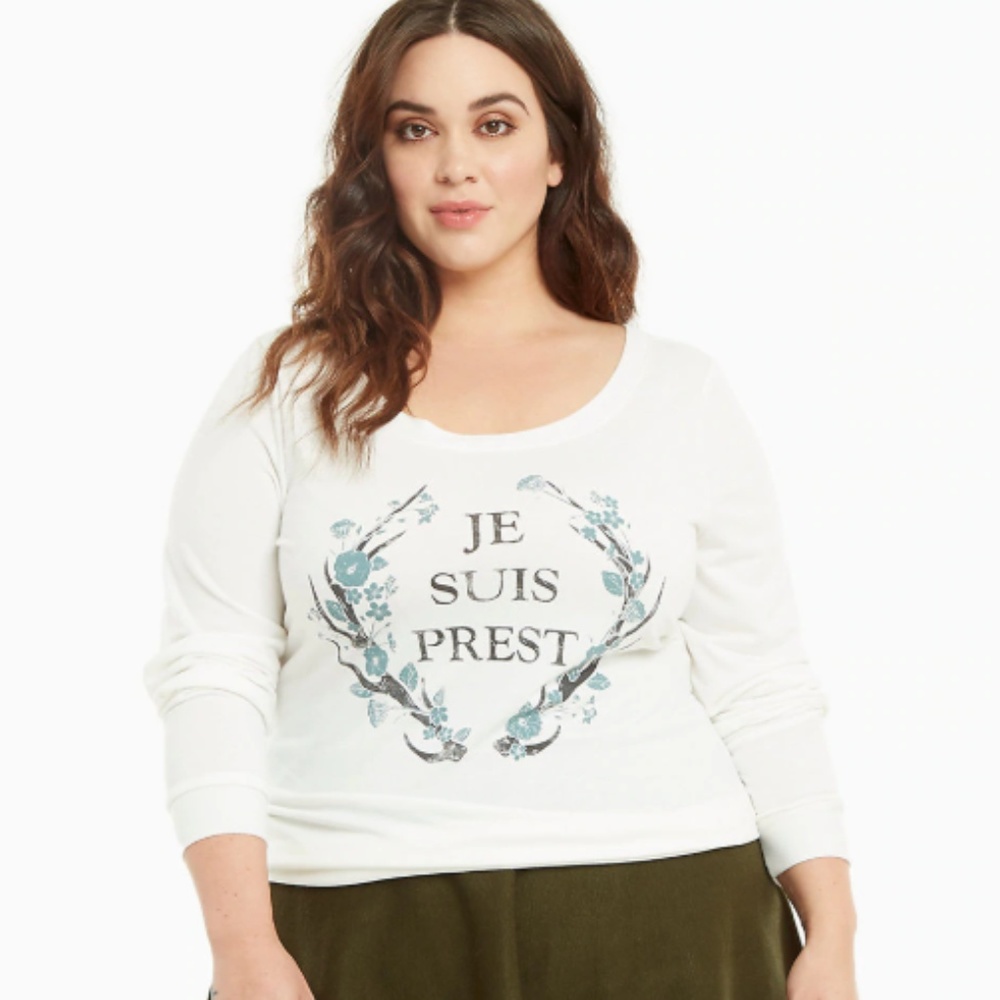 TORRID - OUTLANDER JE SUIS PREST PULLOVER - Size 2
